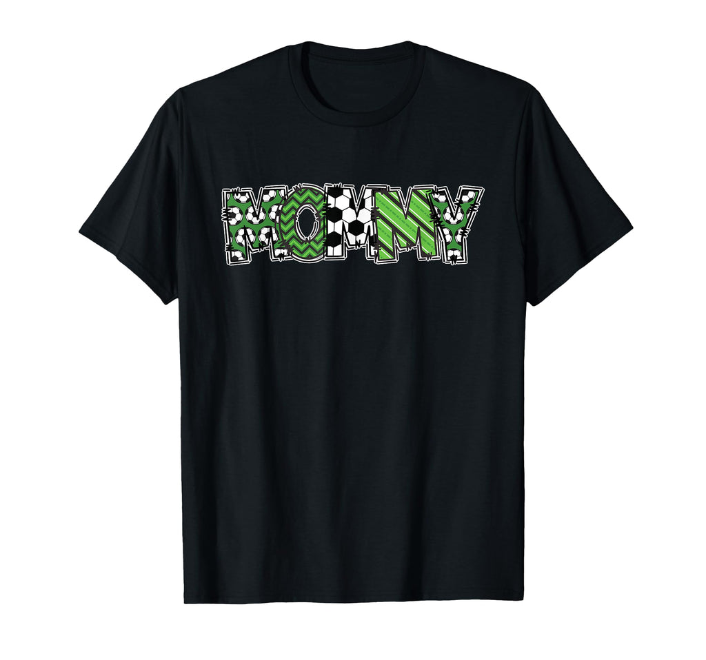 Soccer Mom Mommy Birthday Party T-Shirt - Aesthetic Graphic Unisex