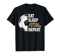 Soccer Football Futsal Playing Eat T-Shirt - Streetwear Style for Adults