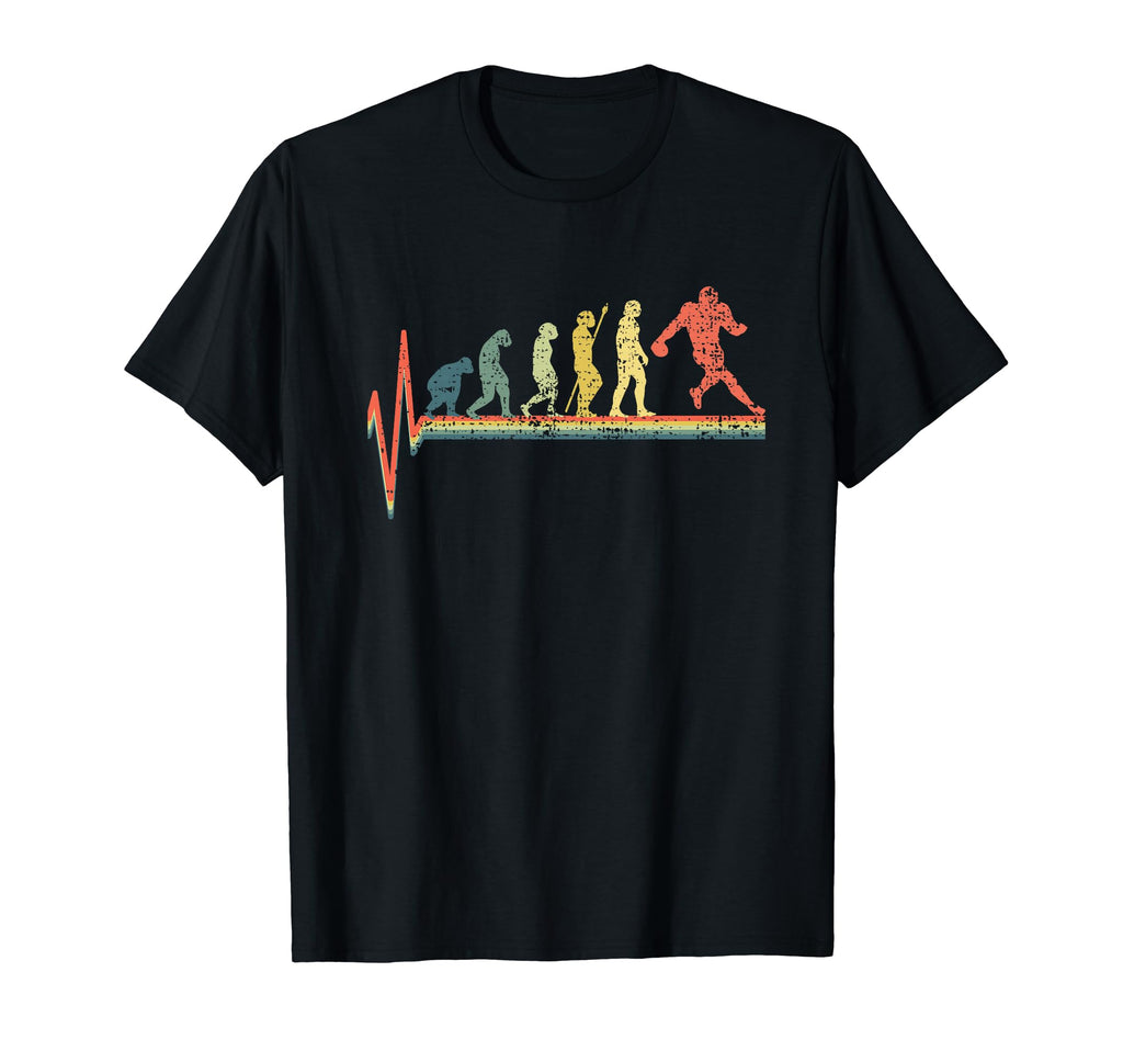 Football Heartbeat Love Gift Football T-Shirt - Trendy Graphic for Adults