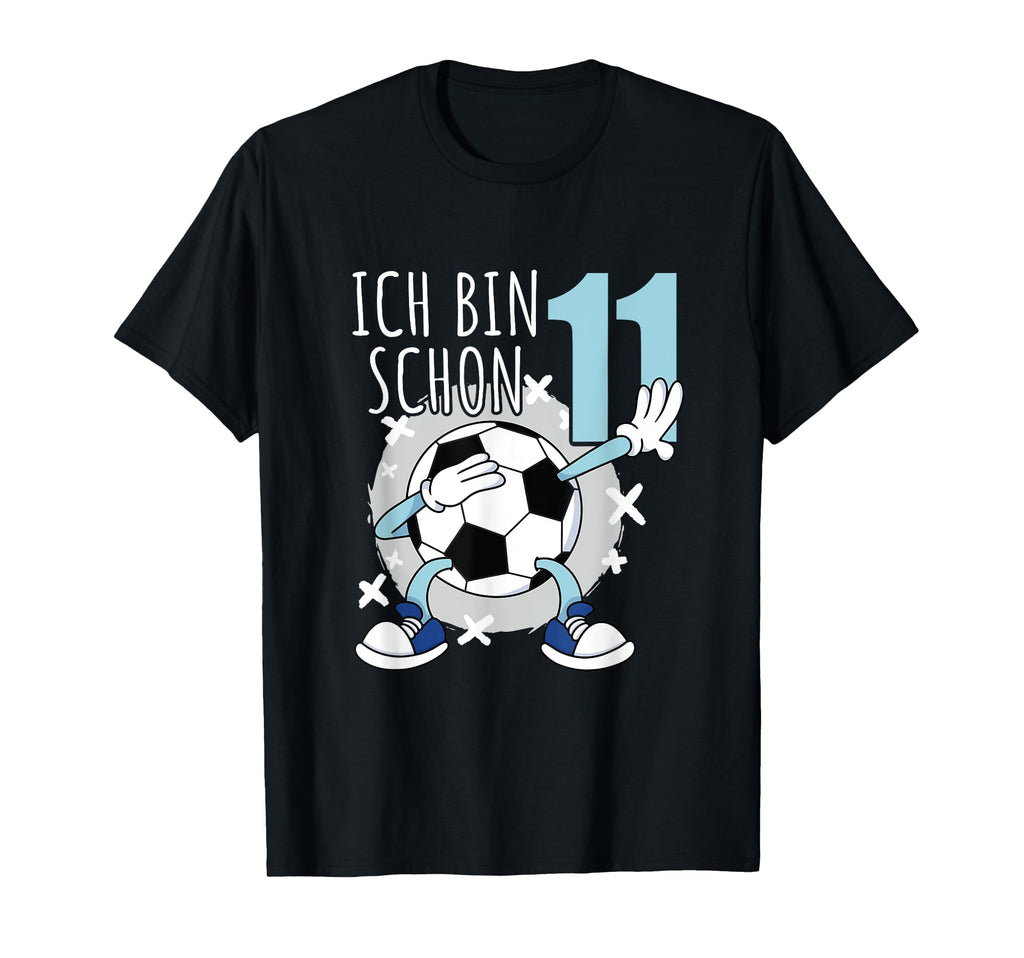 Ich Bin 11 Junge Soccer 11Th T-Shirt - Aesthetic Graphic Men Women