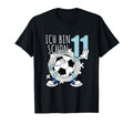 Ich Bin 11 Junge Soccer 11Th T-Shirt - Aesthetic Graphic Men Women