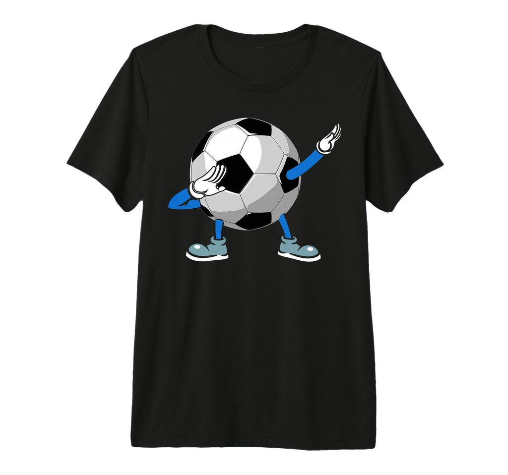 Dabbing Soccer Ball And Sports Players T-Shirt - Minimalist Print Unisex