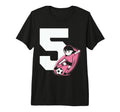 5 Soccer Birthday Gift Soccer Fan T-Shirt - Streetwear Style Men Women