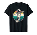 Astronaut Football Soccer Fun Space T-Shirt - Minimalist Print Unisex