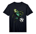 Chameleon Lizards Soccer Player Reptile T-Shirt - Graphic Print Men Women