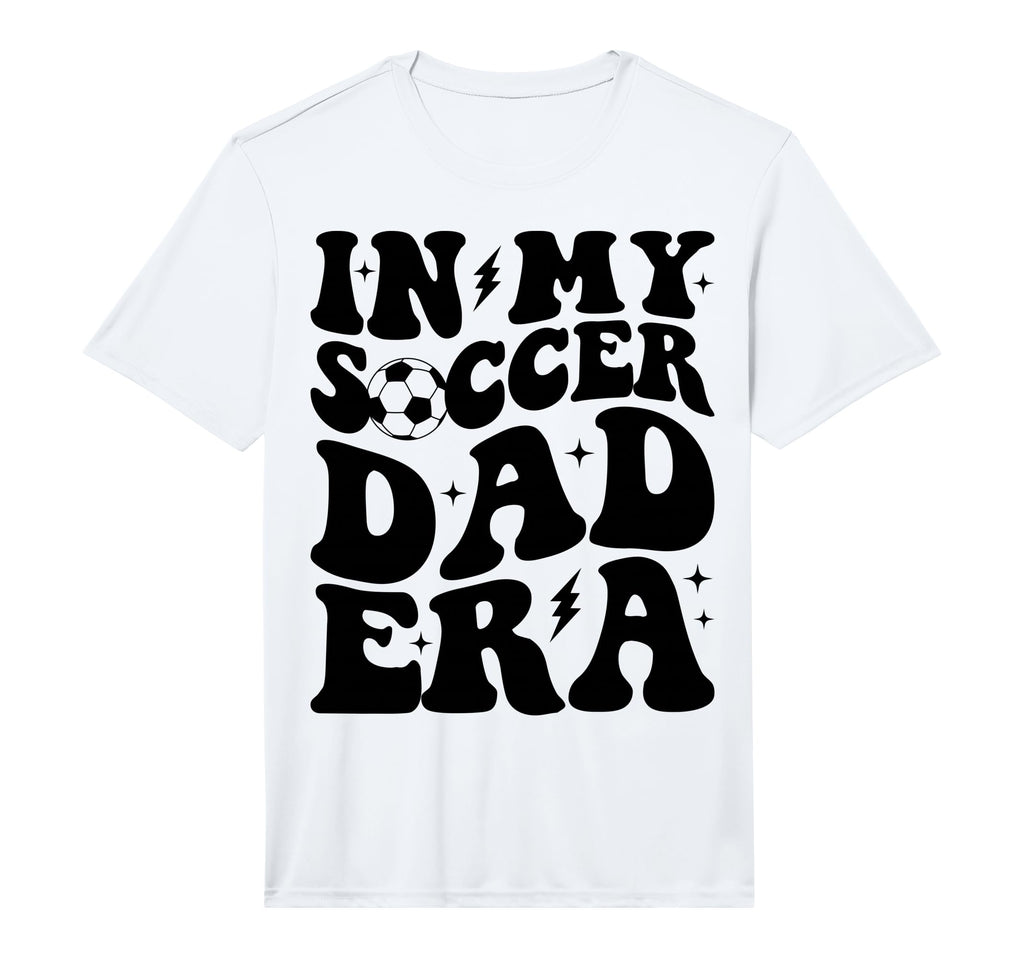 Groovy My Soccer Dad Era Performance T-Shirt - Custom Art Print Unisex