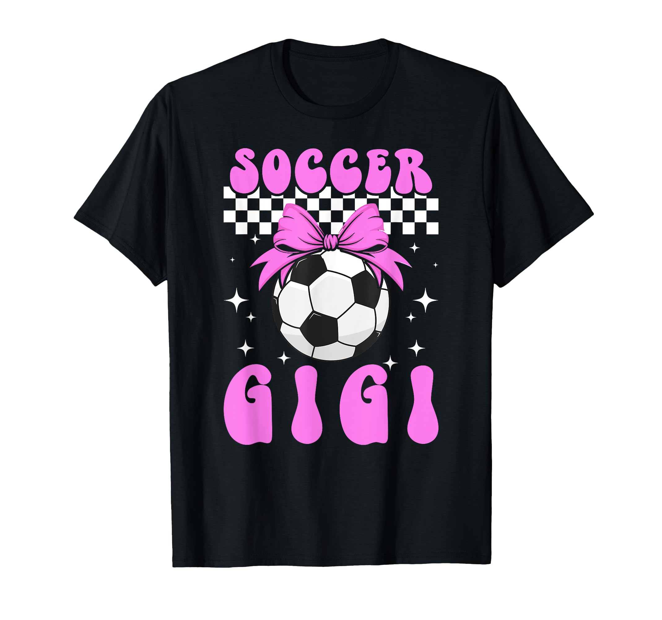 Soccer Gigi Coquette Gigi Soccer T-Shirt - Novelty Apparel for Adults