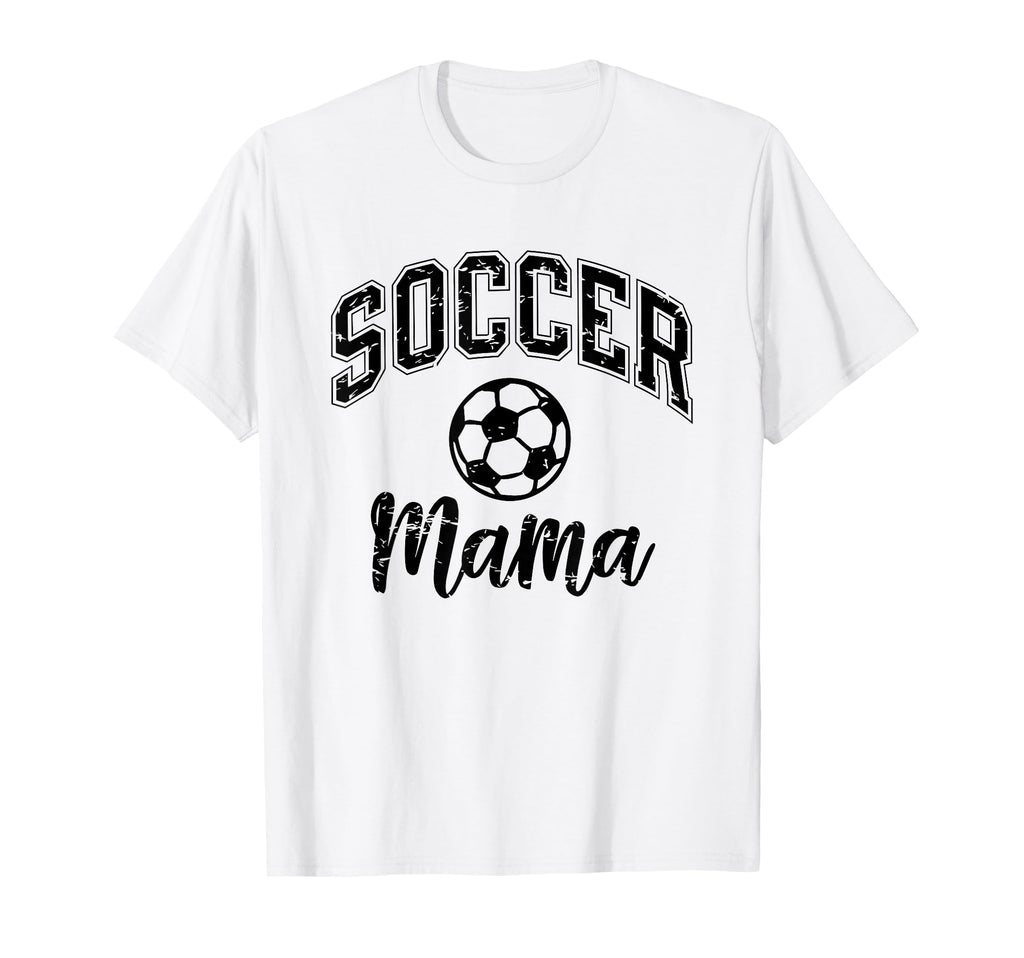 Soccer Mom Life Distressed T-Shirt - Streetwear Style Unisex