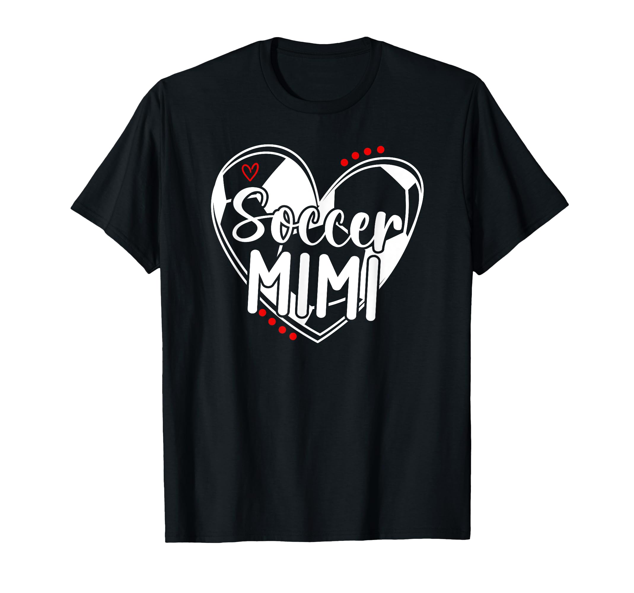 Soccer Mimi Heart Mimi Soccer Player T-Shirt - Fun Novelty Design Unisex