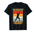 From Way Here Comes Goalkeeper Machine T-Shirt - Trendy Graphic Men Women