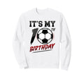 10Th Birthday Soccer Birthday Party Sweatshirt - Trendy Graphic Unisex