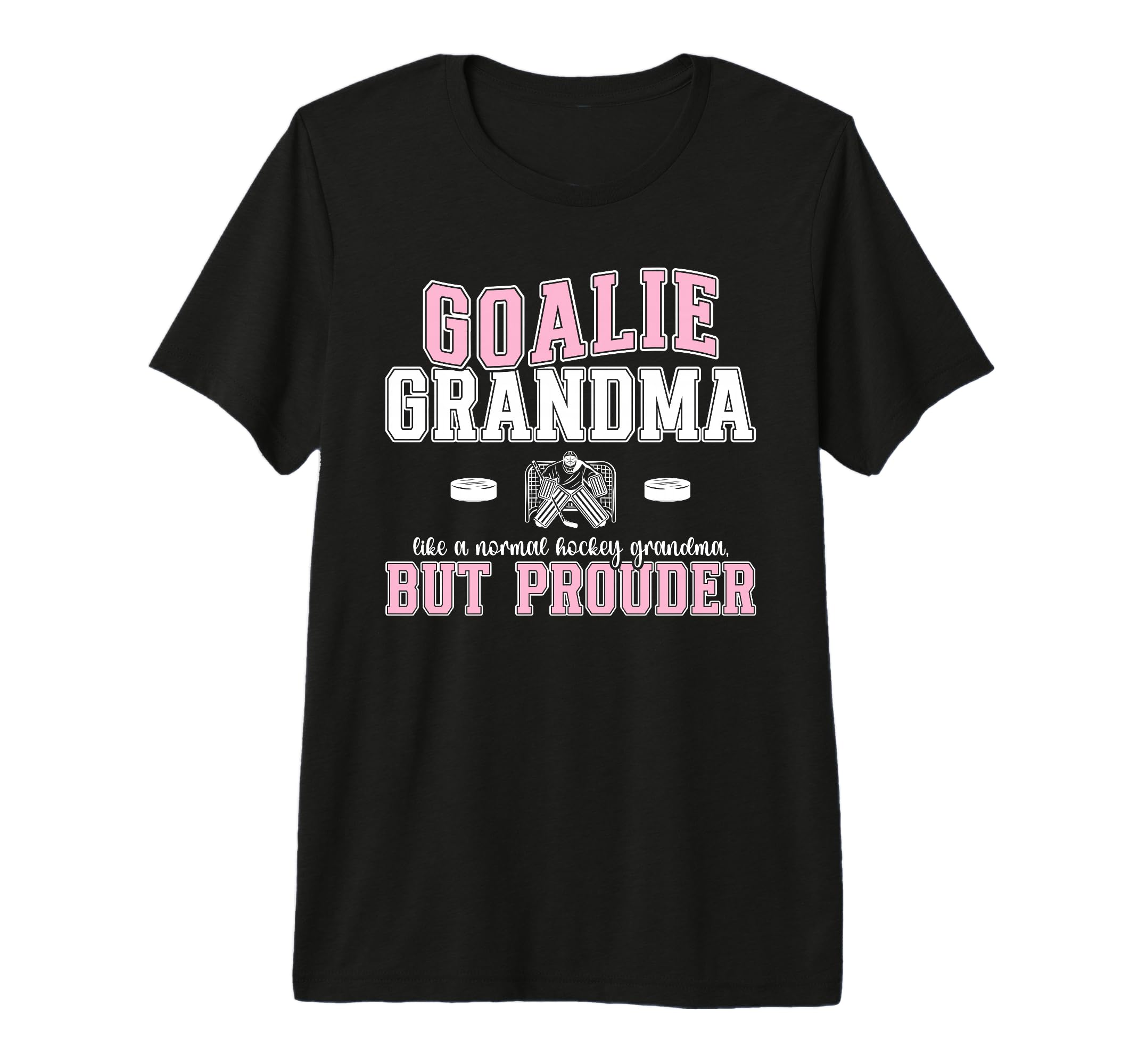 Hockey Goalie Grandma Hockey Keeper T-Shirt - Custom Art Print Men Women