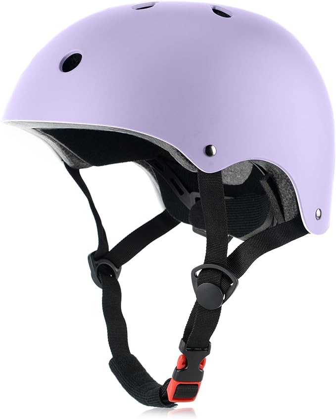 Kids Bike Helmet, Adjustable and Multi-Sport, from Toddler to Youth, 3 Sizes
