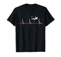 Poland Heartbeat Ekg Pulse Polish T-Shirt - Aesthetic Graphic for Adults