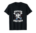 Soccer Brother Match Football Game T-Shirt - Fun Novelty Design Unisex