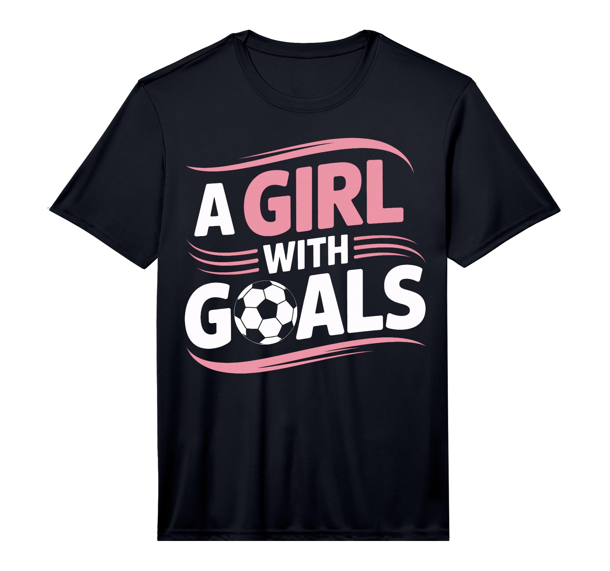 Soccer Player Goals Team Motivation T-Shirt - Fun Novelty Design Unisex