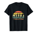 Funny Soccer Evolution Colors T-Shirt - Aesthetic Graphic for Adults