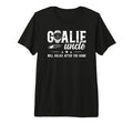 Mens Funny Hockey Goalie Uncle Ice T-Shirt - Novelty Apparel Men Women