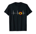 Heartbeat Ekg Pulse Spanish Soccer T-Shirt - Custom Art Print Men Women