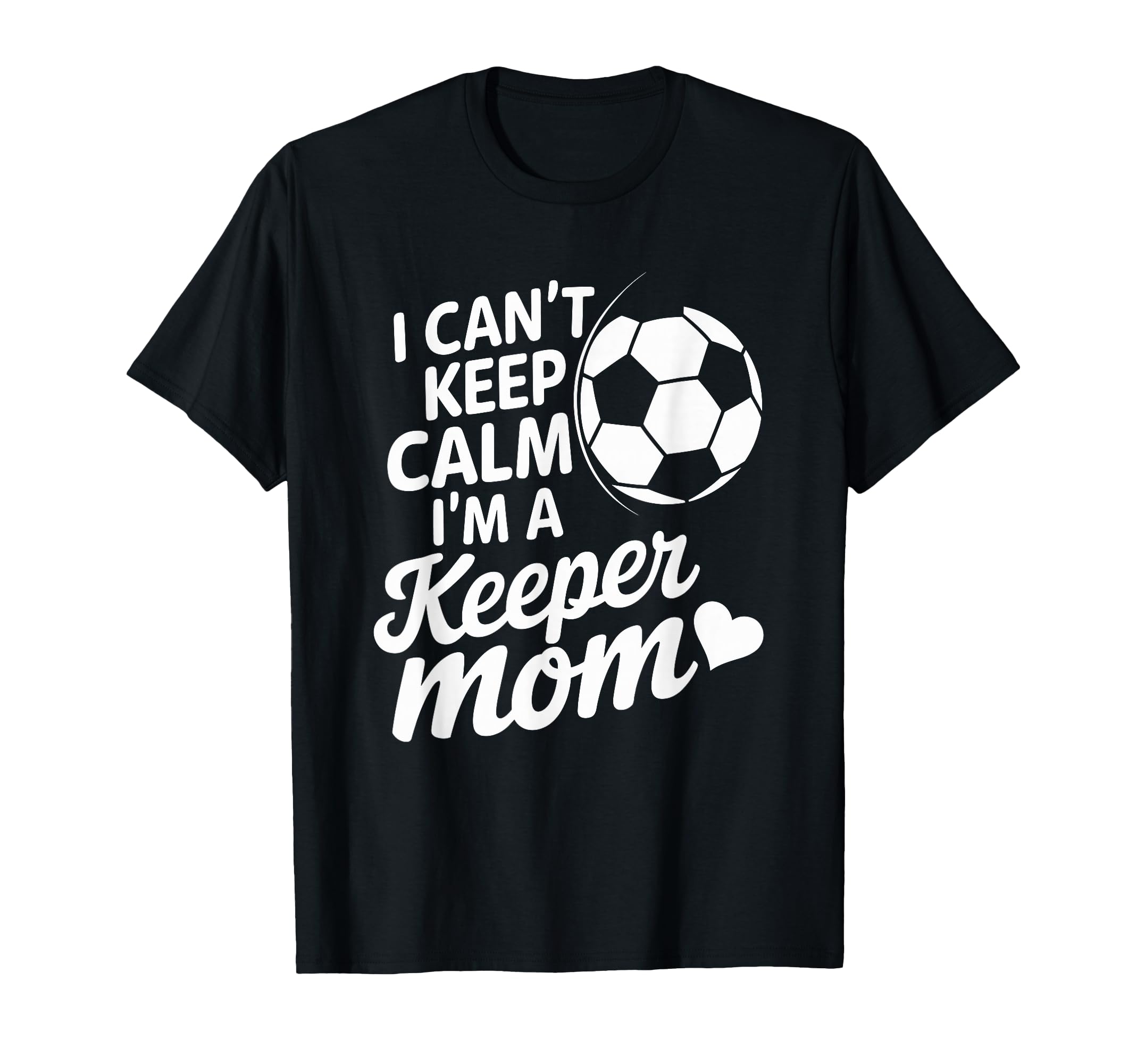 Goalkeeper Player Mother Lover Keep T-Shirt - Minimalist Print for Adults