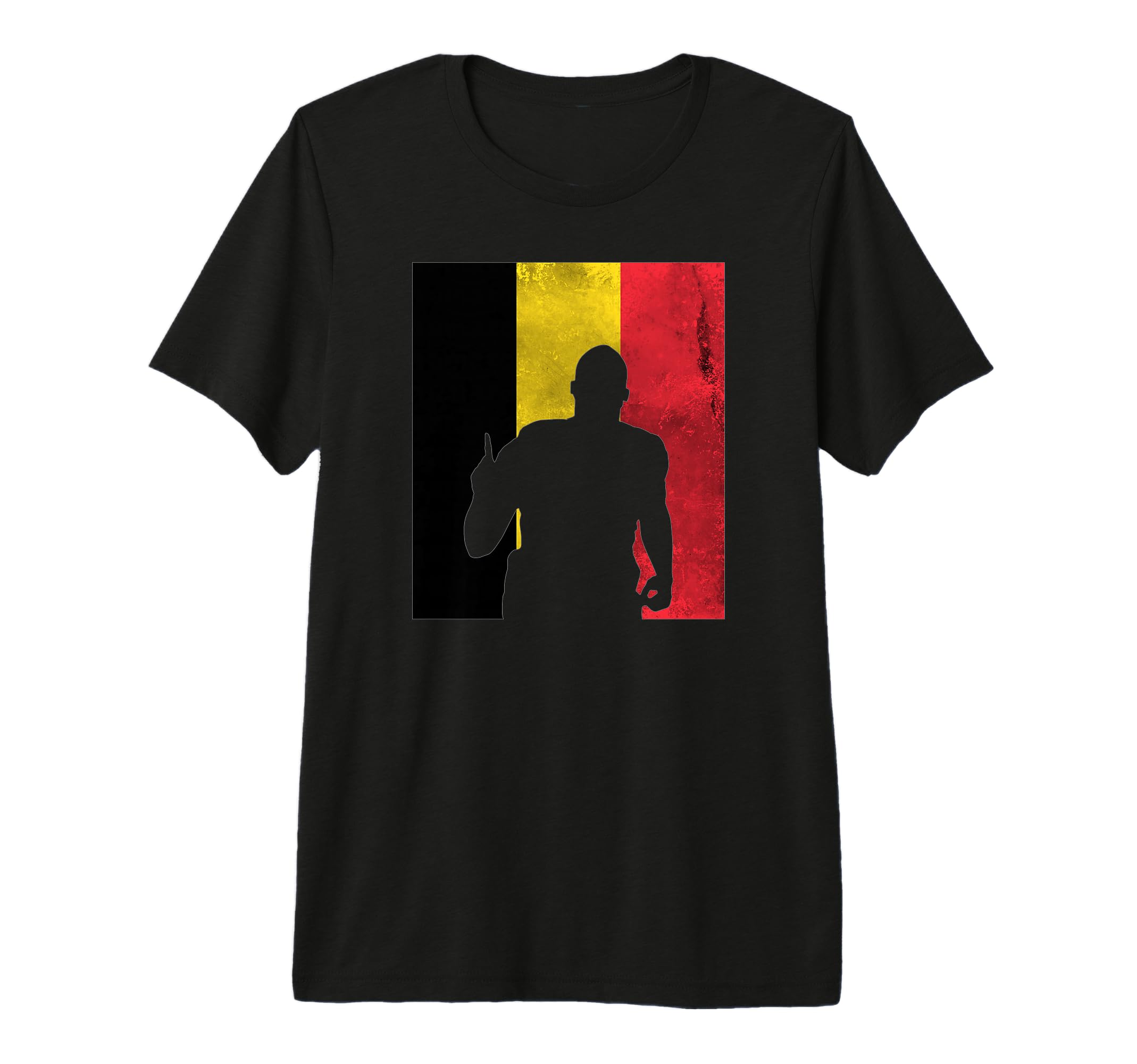 Usa World Football 26 Belgium Team T-Shirt - Custom Art Print for Adults