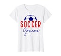 Soccer Granna Soccer Grandma Support T-Shirt - Novelty Apparel for Adults