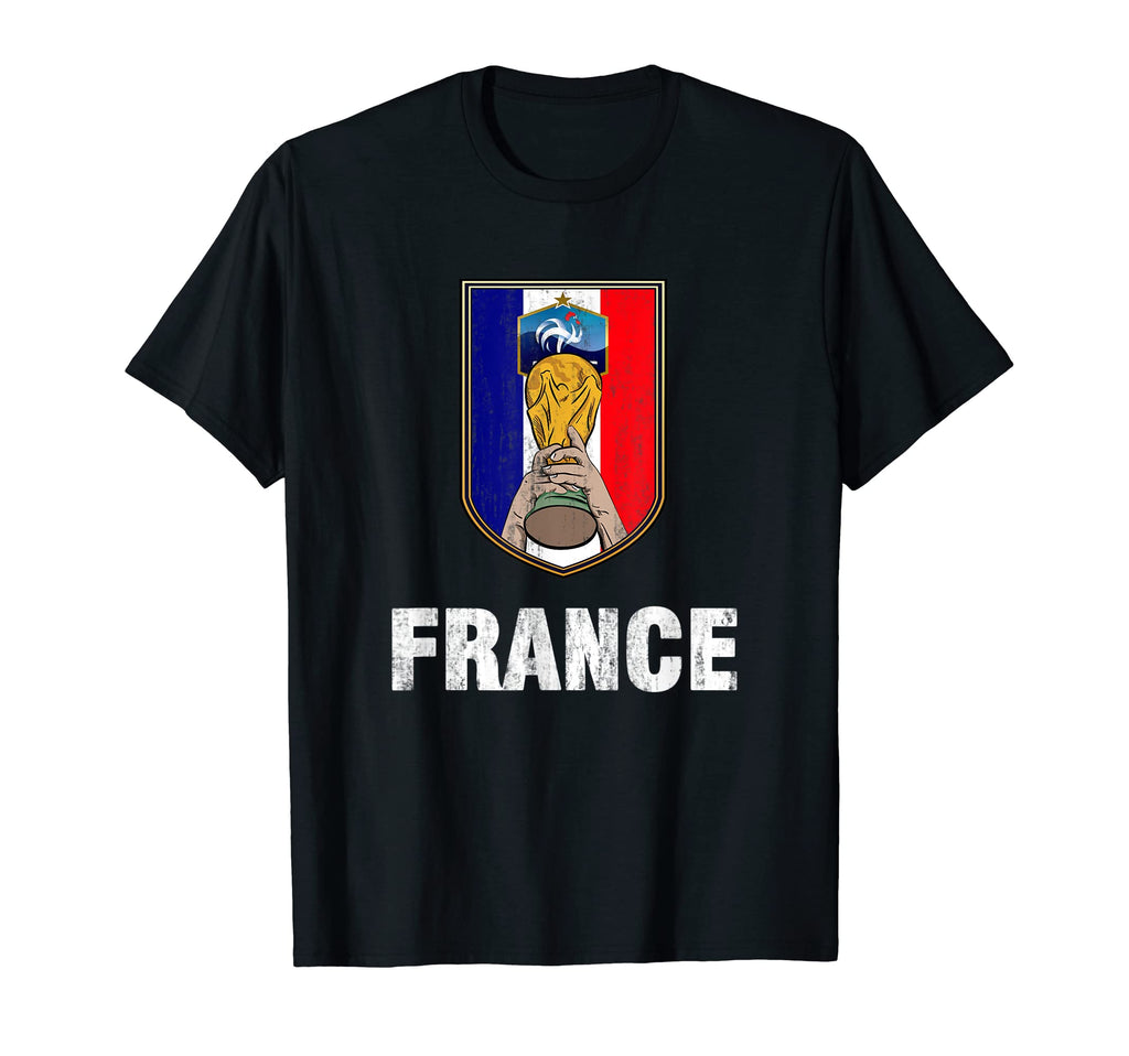 France Soccer Support Team Football T-Shirt - Aesthetic Graphic Unisex