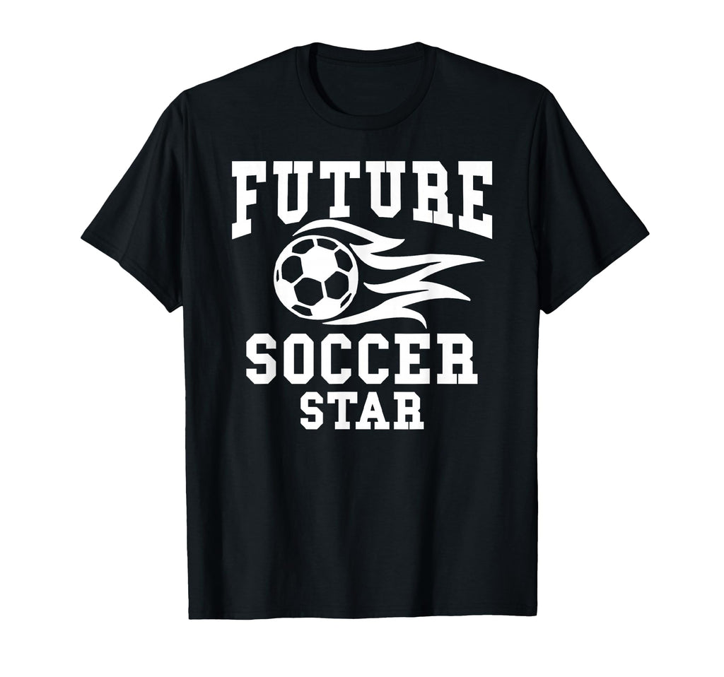 Future Soccer Star Gear T-Shirt - Minimalist Print Men Women