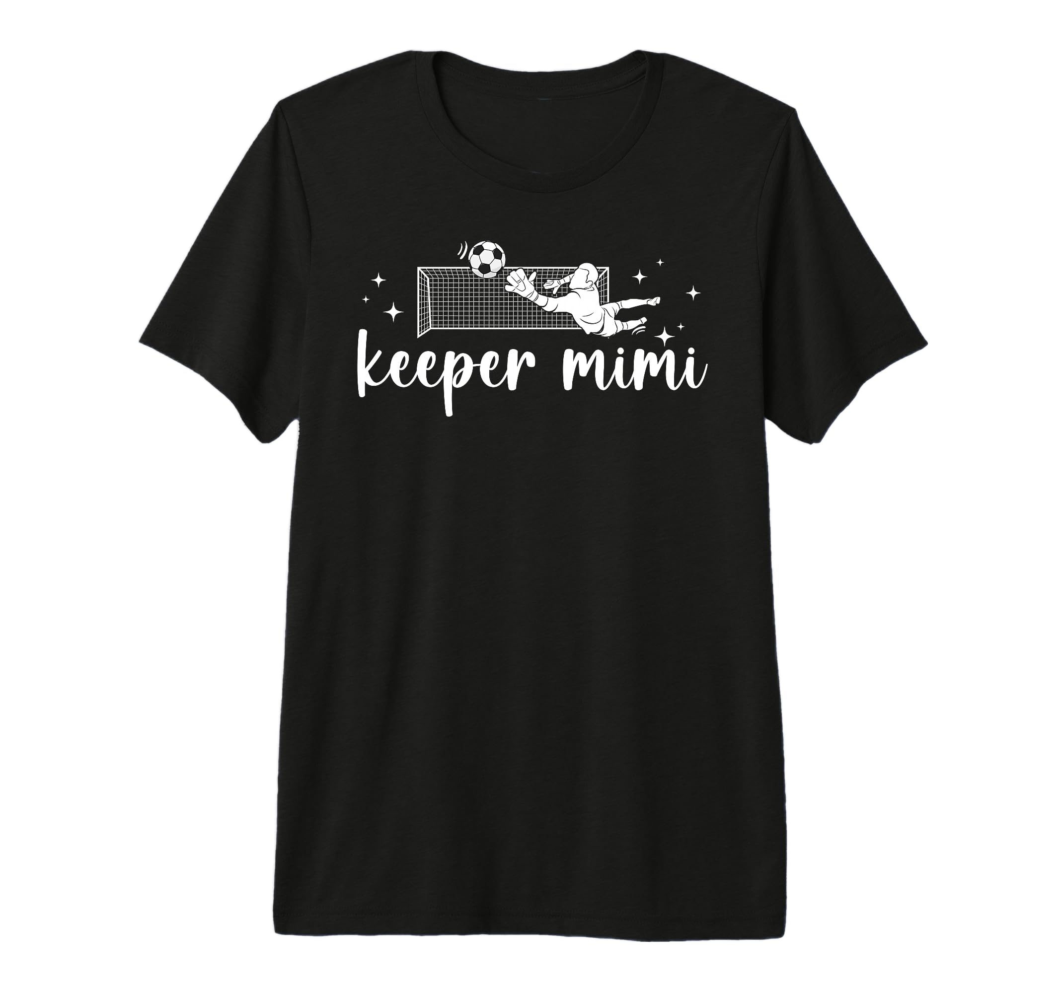 Soccer Keeper Mimi Soccer Goalkeeper T-Shirt - Trendy Graphic for Adults