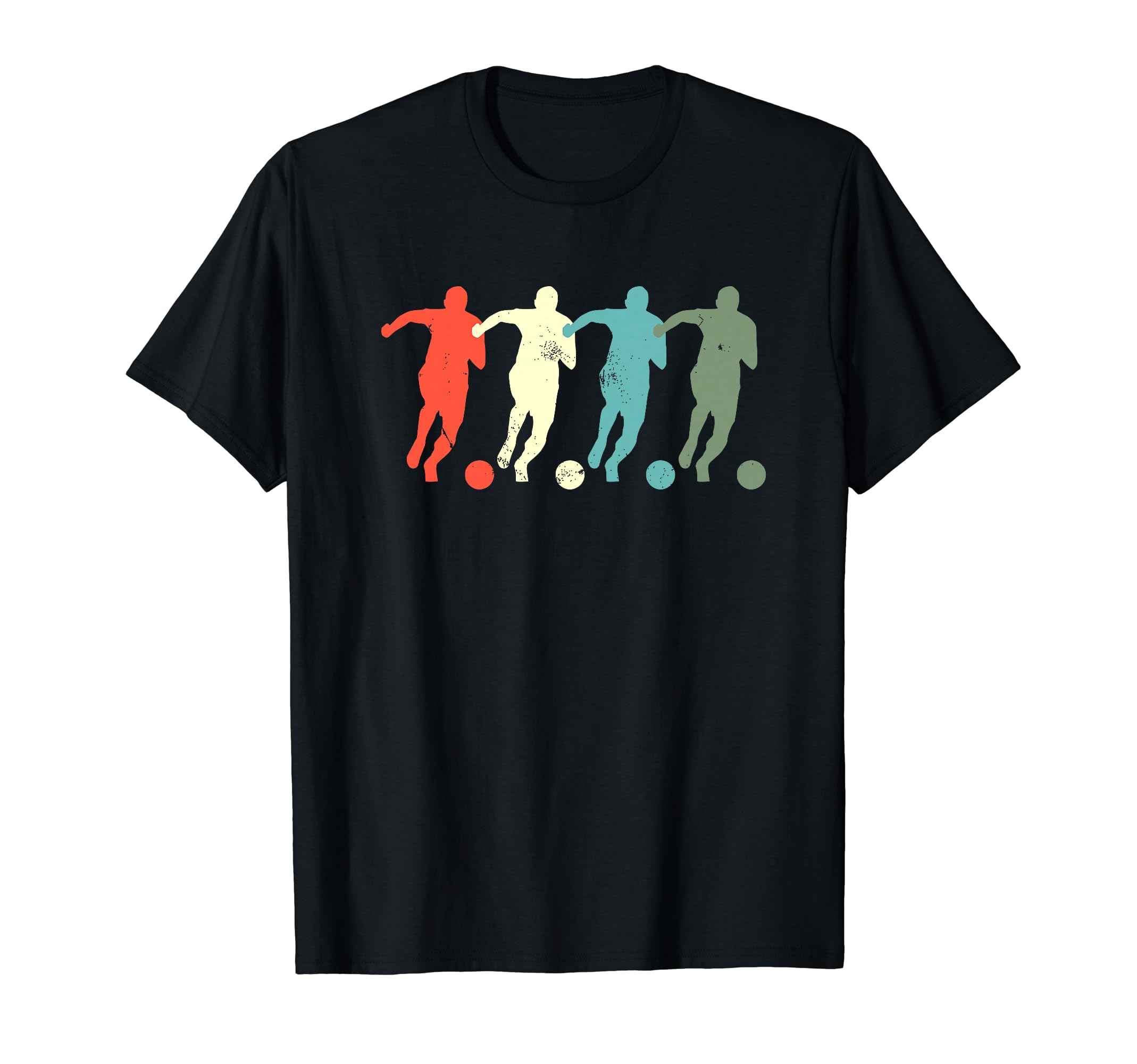Colorful Soccer Game Day Funny Soccer T-Shirt - Trendy Graphic Unisex