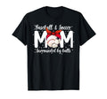 Soccer And Baseball Mom Funny T-Shirt - Casual Everyday Wear Unisex