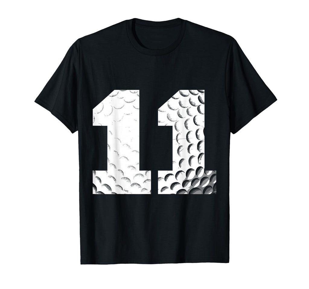 11Th Birthday Golf Player Golf 11 T-Shirt - Fun Novelty Design Unisex