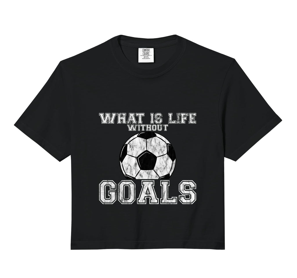 What Is Life Without Goals Comfort T-Shirt - Minimalist Print Unisex