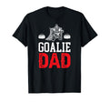 Ice Hockey Goalie Dad Ice Hockey T-Shirt - Novelty Apparel for Adults