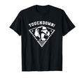 Touchdown Soccer Striker Kicking T-Shirt - Casual Everyday Wear for Adults