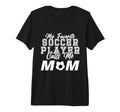My Favorite Soccer Player Calls Me T-Shirt - Minimalist Print for Adults