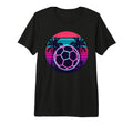 Beach Palm Soccer Ball Football Tri T-Shirt - Trendy Graphic Men Women