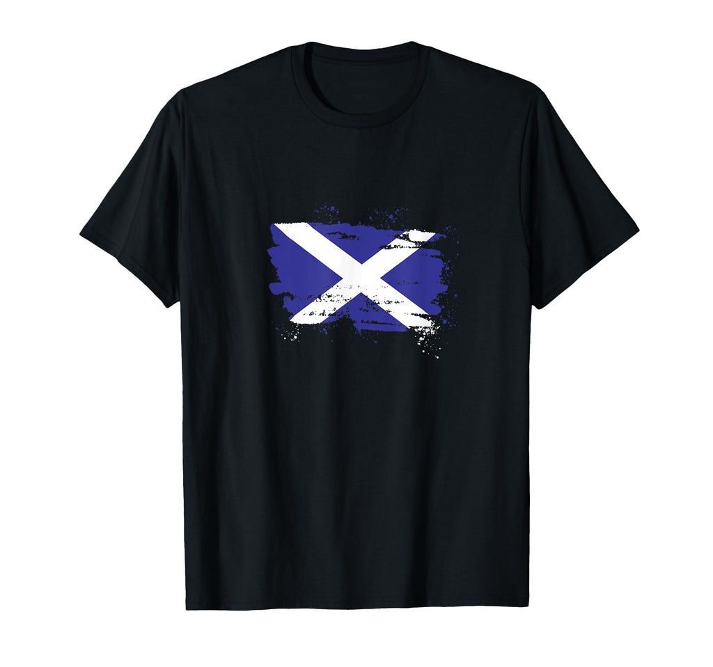Scotland 2021 Scottish Flag Football T-Shirt - Minimalist Print Men Women