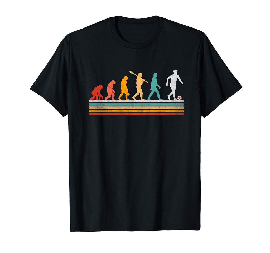 Soccer Football Evolution Sport Fan T-Shirt - Novelty Apparel Men Women