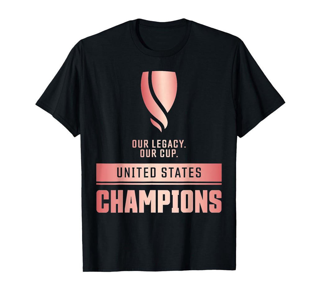 Usa Champions Gold Cup W T-Shirt - Casual Everyday Wear Men Women