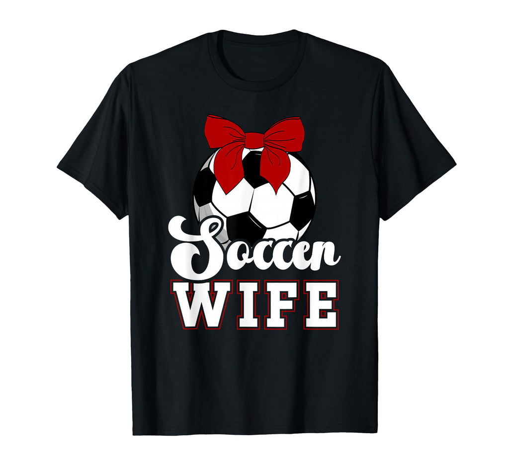 Soccer Wife Soccer Player Coquette T-Shirt - Aesthetic Graphic Men Women