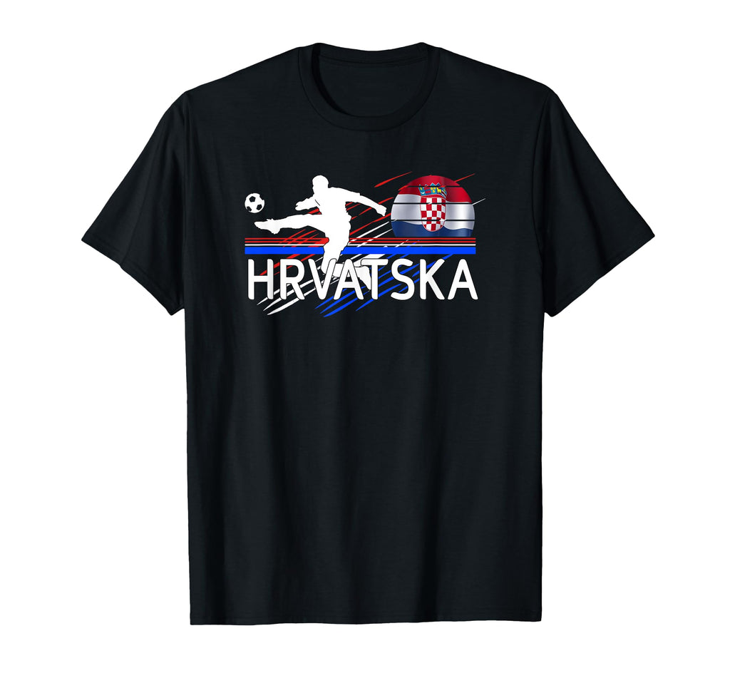 Nogomet Hrvatska Croatia Football T-Shirt - Casual Everyday Wear Unisex