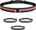 Slim Running Belts for Women Men - Running Phone Holder Fanny Pack for Key, Accessories Fits ALL Cell Phones, Orange