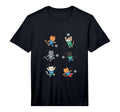 Silly Cat Playing Soccer Player Goalie T-Shirt - Novelty Apparel Men Women