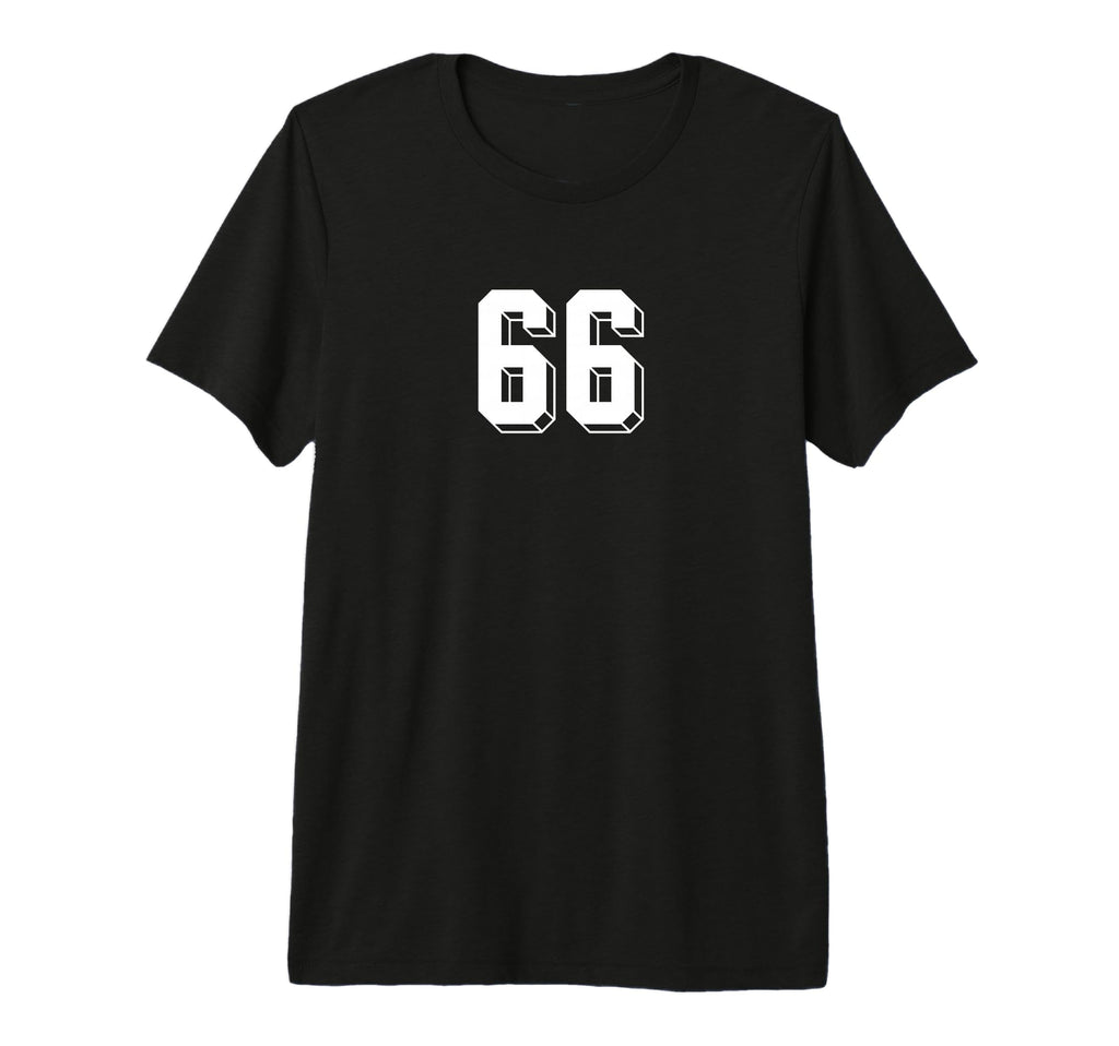 Number 66 80S 90S Soccer Team Jersey T-Shirt - Novelty Apparel Men Women