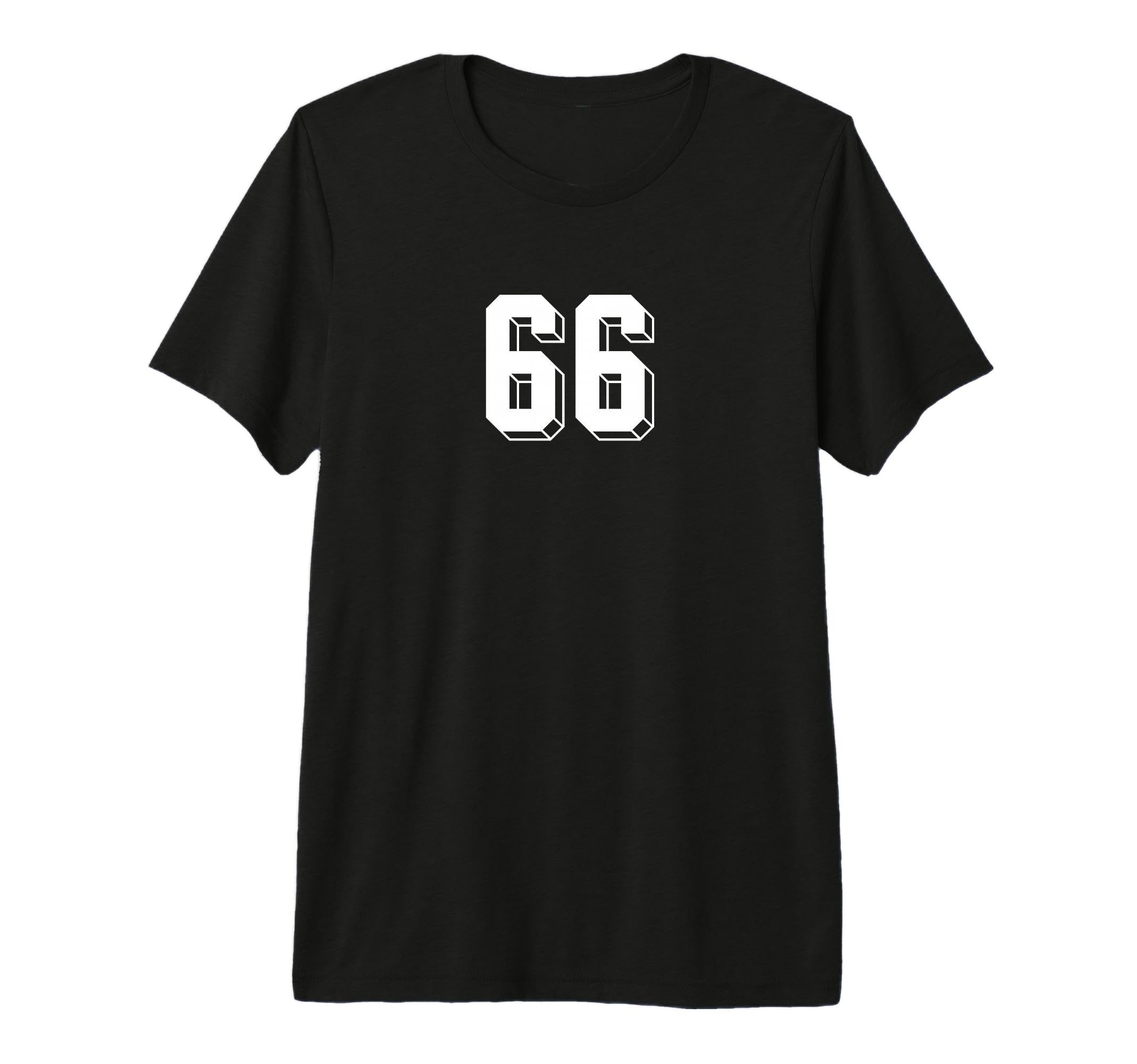 Number 66 80S 90S Soccer Team Jersey T-Shirt - Novelty Apparel Men Women
