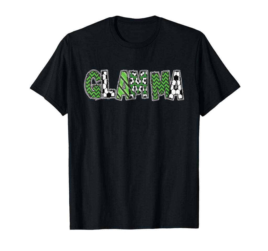 Soccer Glam Ma Birthday Party T-Shirt - Fun Novelty Design Unisex