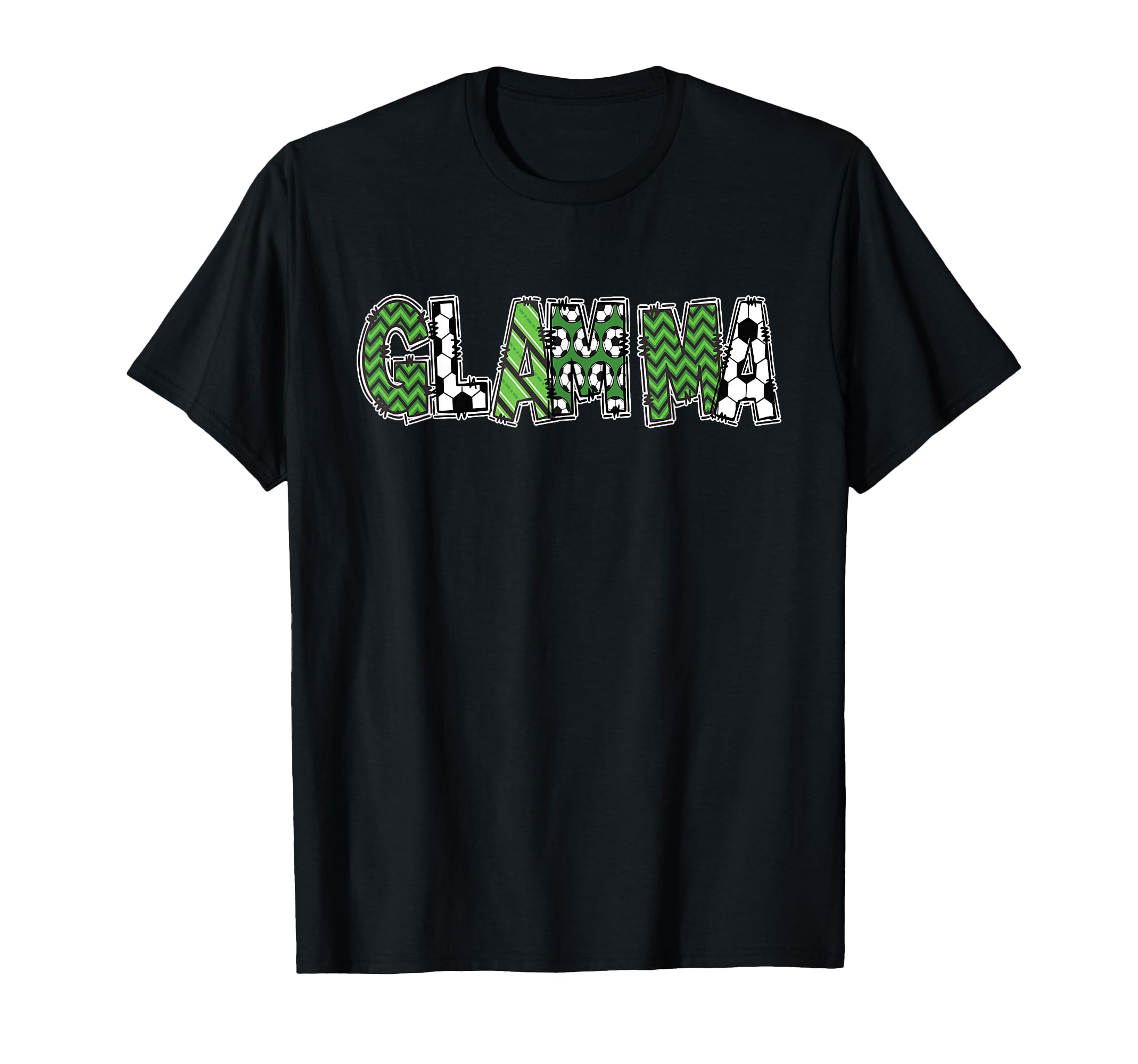 Soccer Glam Ma Birthday Party T-Shirt - Fun Novelty Design Unisex
