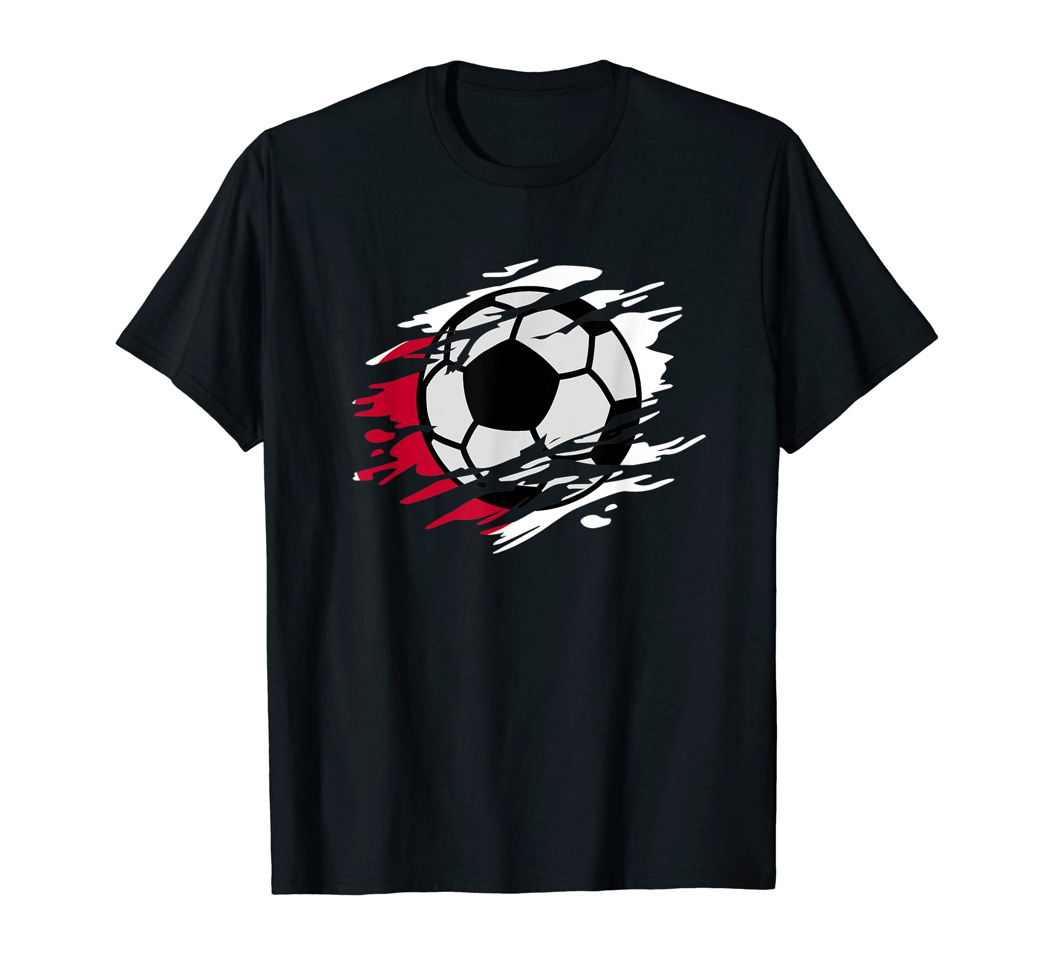 Japan Football And Japanese Flag T-Shirt - Custom Art Print for Adults