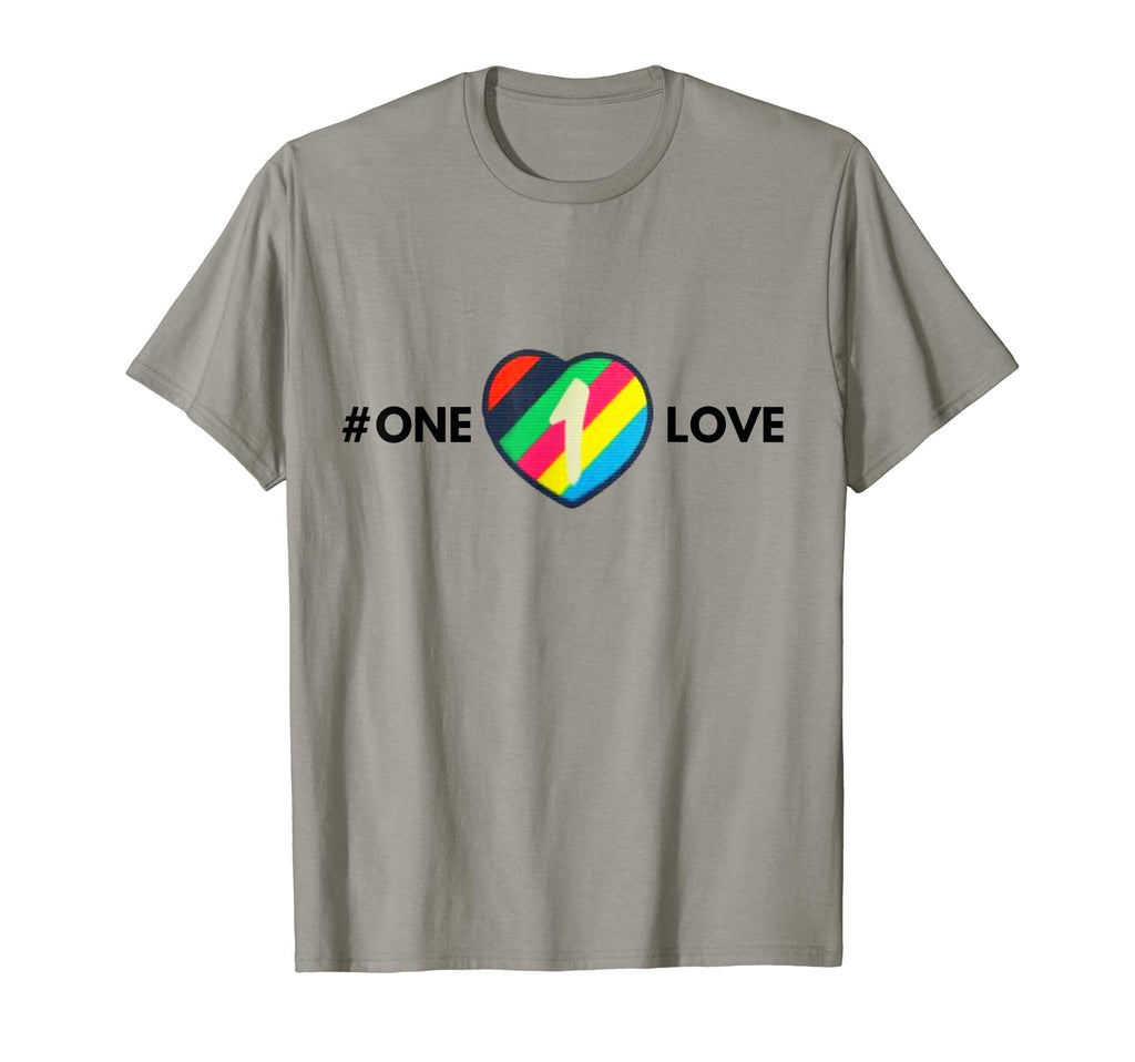 One Love Soccer Football Lgbtq Rights T-Shirt - Streetwear Style Unisex